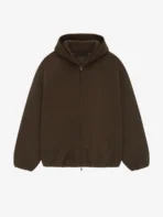 Brushed Bomber – Black Hooded