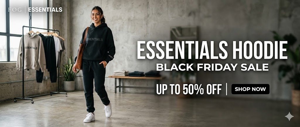 Essentials Hoodie Black Friday Sale